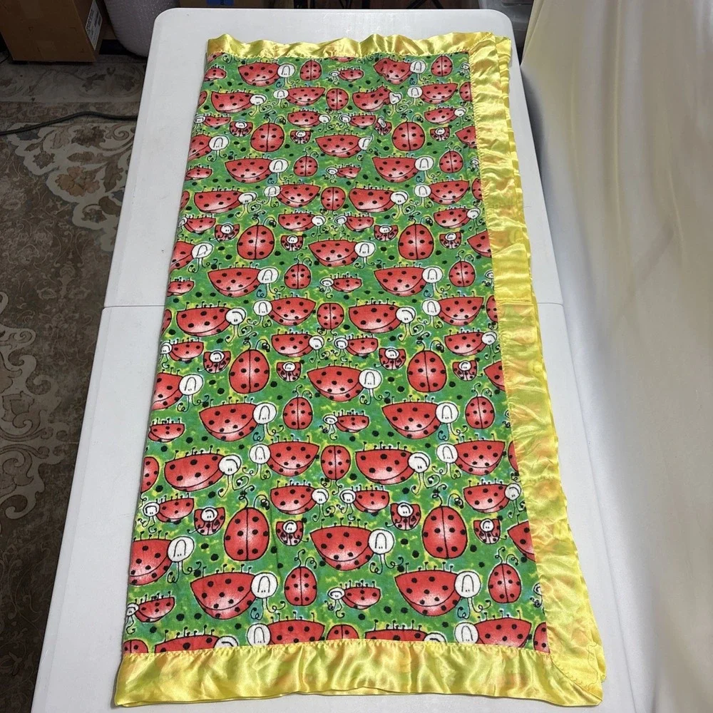 Handmade ladybug fleece
